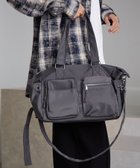 【ページボーイ/PAGEBOY】のPBLIM 10ポケットボストンバッグ 人気、トレンドファッション・服の通販 founy(ファニー) ファッション Fashion レディースファッション Fashion for Women バッグ Bags おすすめ Recommended / Our Picks ショルダー Shoulder, Shoulder Strap チャーム Charm, Pendant ボストンバッグ Boston Bag, Retro Bag ポケット Pocket, Pocket Detail 旅行 Travel ビジネス 仕事 通勤 Business / Work / Commuting thumbnail ナイロンチャコール18|ID: prp329100004833704 ipo3291000000035201401