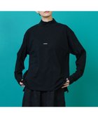 【フラボア/FRAPBOIS】のモックゴブランT カットソー 人気、トレンドファッション・服の通販 founy(ファニー) ファッション Fashion レディースファッション Fashion for Women トップス・カットソー Cut & Sew Tops カットソー・ベーシックTシャツ Cut-and-Sewn Tops / Stretch Tees & Basics カットソー Cut and Sewn Top プリント Print, Printed Pattern モックネック Mock Neck, Short Turtleneck リラックス Relax, Relaxed Fit thumbnail ブラック|ID: prp329100004833706 ipo3291000000035201414