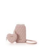 【サマンサ ベガ/SamanthaVega】のエターナルハートキルトスマホショルダー 人気、トレンドファッション・服の通販 founy(ファニー) ファッション Fashion レディースファッション Fashion for Women おすすめ Recommended / Our Picks キルティング Quilted, Quilting キルト Quilt, Quilted Fabric ギフト プレゼント Gift / Present コレクション Collection, Seasonal Line ショルダー Shoulder, Shoulder Strap スマホショルダーバッグ Smartphone Shoulder Bag ダブル Double, Double-Breasted トレンド Trend, Trending Now ポーチ Pouch, Small Case エレガント 上品 Elegant thumbnail ピンク|ID: prp329100004833707 ipo3291000000035201431