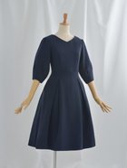 【レジーナリスレ/Regina Risurre】のキレイ ワンピ マリナ 人気、トレンドファッション・服の通販 founy(ファニー) ファッション Fashion レディースファッション Fashion for Women ワンピース Dresses エレガント 上品 Elegant フィット Fit, Slim Fit フレア Flare, Flared thumbnail 神戸 ネイビー|ID: prp329100004833853 ipo3291000000035203969