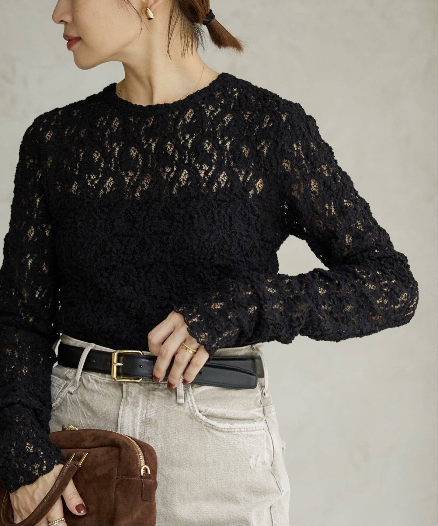 【イエナ/IENA】の《追加4 》Flowerストレッチレースプルオーバー 人気、トレンドファッション・服の通販 founy(ファニー) 　ファッション　Fashion　レディースファッション　Fashion for Women　トップス・カットソー　Cut & Sew Tops　カジュアルプルオーバー・ニットトップス　Pullovers & Knit Tops / Casual Pullovers　2026年　2026　エレガント 上品　Elegant　ストレッチ　Stretch, Stretchy Fabric　フラワー　Flower, Floral　モチーフ　Motif, Design Theme　レース　Lace, Lace Fabric　夏　Summer　春　Spring　S/S・春夏　SS, Spring/Summer, Warm Season　A/W・秋冬　Autumn/Winter　 other-1|ID: prp329100004833854 ipo3291000000035203973