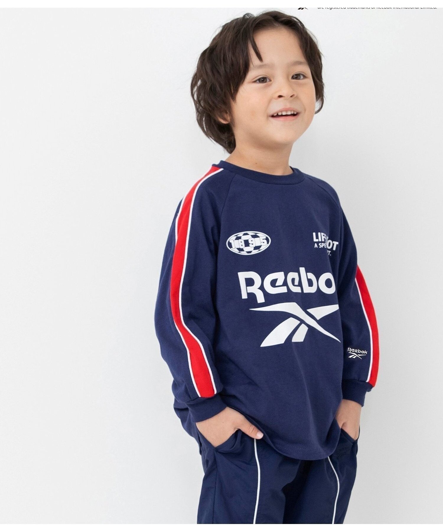 【エフオー オンラインストア/F.O.Online Store / KIDS】のReebok別注 Tシャツ 人気、トレンドファッション・服の通販 founy(ファニー) 　ファッション　Fashion　キッズファッション　Fashion for Kids　シューズ　Shoes, Footwear　スポーツ　Sports, Activewear　スポーティ　Sporty, Casual Athletic　ボトム　Bottoms, Lower Wear　別注　Limited Edition, Custom Order　 other-1|ID: prp329100004833869 ipo3291000000035204165