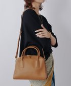 【リヴドロワ/RIVE DROITE】の【キレイめにもカジュアルにも】レザーボストン 人気、トレンドファッション・服の通販 founy(ファニー) ファッション Fashion レディースファッション Fashion for Women コンパクト Compact, Small Size ショルダー Shoulder, Shoulder Strap シルバー Silver, Metallic Silver 財布 Wallet, Purse 定番 Standard, Basic Item ボストン Boston ポケット Pocket, Pocket Detail ポーチ Pouch, Small Case 再入荷 Restock / Back in Stock おすすめ Recommended / Our Picks thumbnail キャメル|ID: prp329100004833873 ipo3291000000035204268