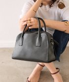 【リヴドロワ/RIVE DROITE】の【キレイめにもカジュアルにも】レザーボストン 人気、トレンドファッション・服の通販 founy(ファニー) ファッション Fashion レディースファッション Fashion for Women コンパクト Compact, Small Size ショルダー Shoulder, Shoulder Strap シルバー Silver, Metallic Silver 財布 Wallet, Purse 定番 Standard, Basic Item ボストン Boston ポケット Pocket, Pocket Detail ポーチ Pouch, Small Case 再入荷 Restock / Back in Stock おすすめ Recommended / Our Picks thumbnail ブラック|ID: prp329100004833873 ipo3291000000035204273