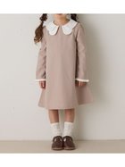【リジェール/riziere / KIDS】のダブルカラーセレモニーワンピース 人気、トレンドファッション・服の通販 founy(ファニー) ファッション Fashion キッズファッション Fashion for Kids ワンピース Dresses フリル Frill, Ruffle ポケット Pocket, Pocket Detail エレガント 上品 Elegant 入学式 Entrance Ceremony 卒業式 Graduation Ceremony thumbnail BEIGE|ID: prp329100004833900 ipo3291000000035204631