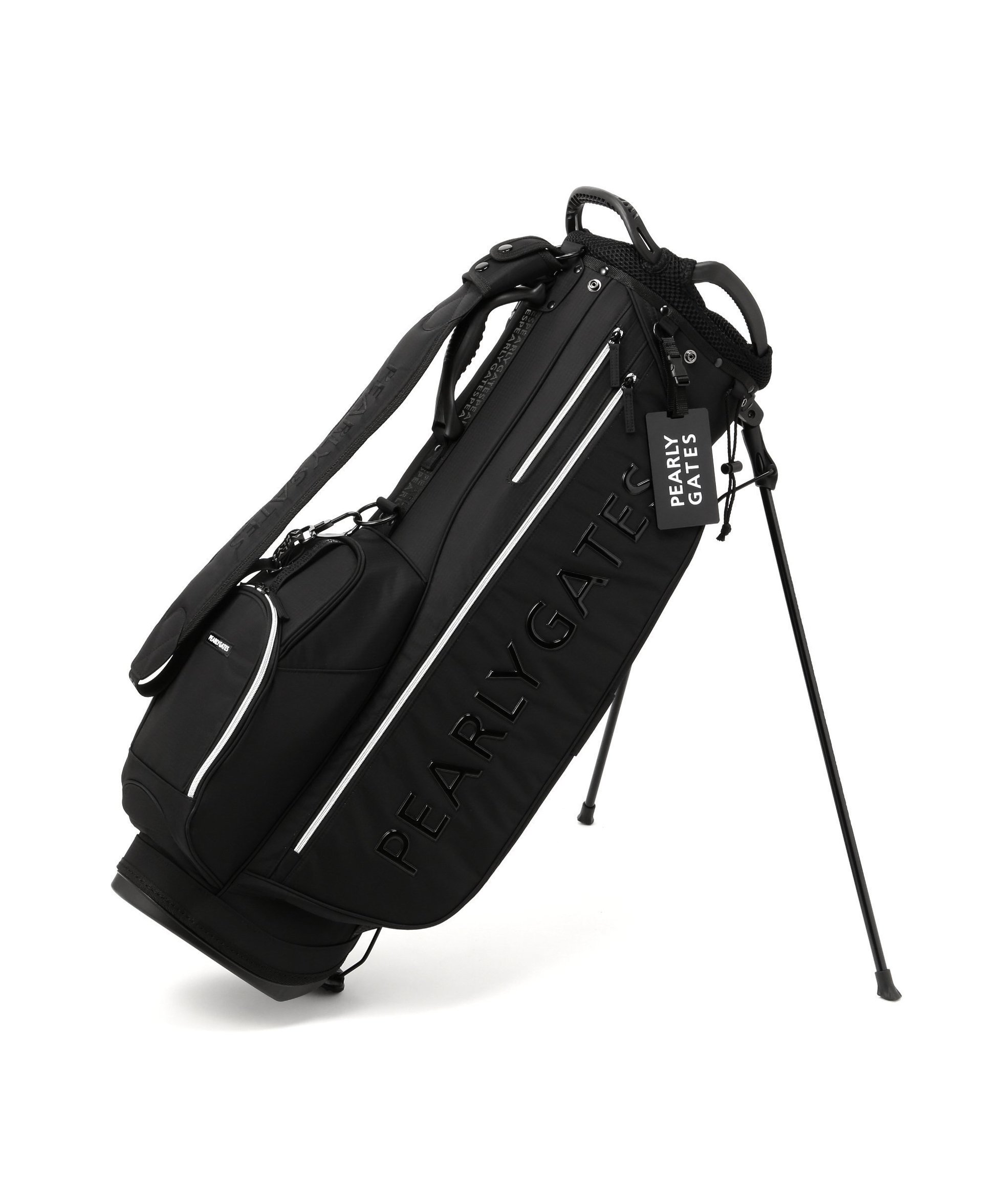 【パーリーゲイツ/PEARLY GATES / MEN】のトーナルロゴ軽量スタンド式キャディバッグ (46インチタイプ) (UNISEX) 人気、トレンドファッション・服の通販 founy(ファニー) 　ファッション　Fashion　メンズファッション　Fashion for Men　バッグ　Bags　ユニセックス　Unisex, Genderless　おすすめ　Recommended / Our Picks　アクセサリー　Fashion Accessories　ゴルフ　Golf　スタンド　Stand Collar, Upright Stand　タオル　Towel, Bath Towel　トレンド　Trend, Trending Now　バランス　Balance, Style Balance　プレート　Plate, Dish　ポケット　Pocket, Pocket Detail　軽量　Lightweight, Ultra Light　 other-1|ID: prp329100004833908 ipo3291000000035204725