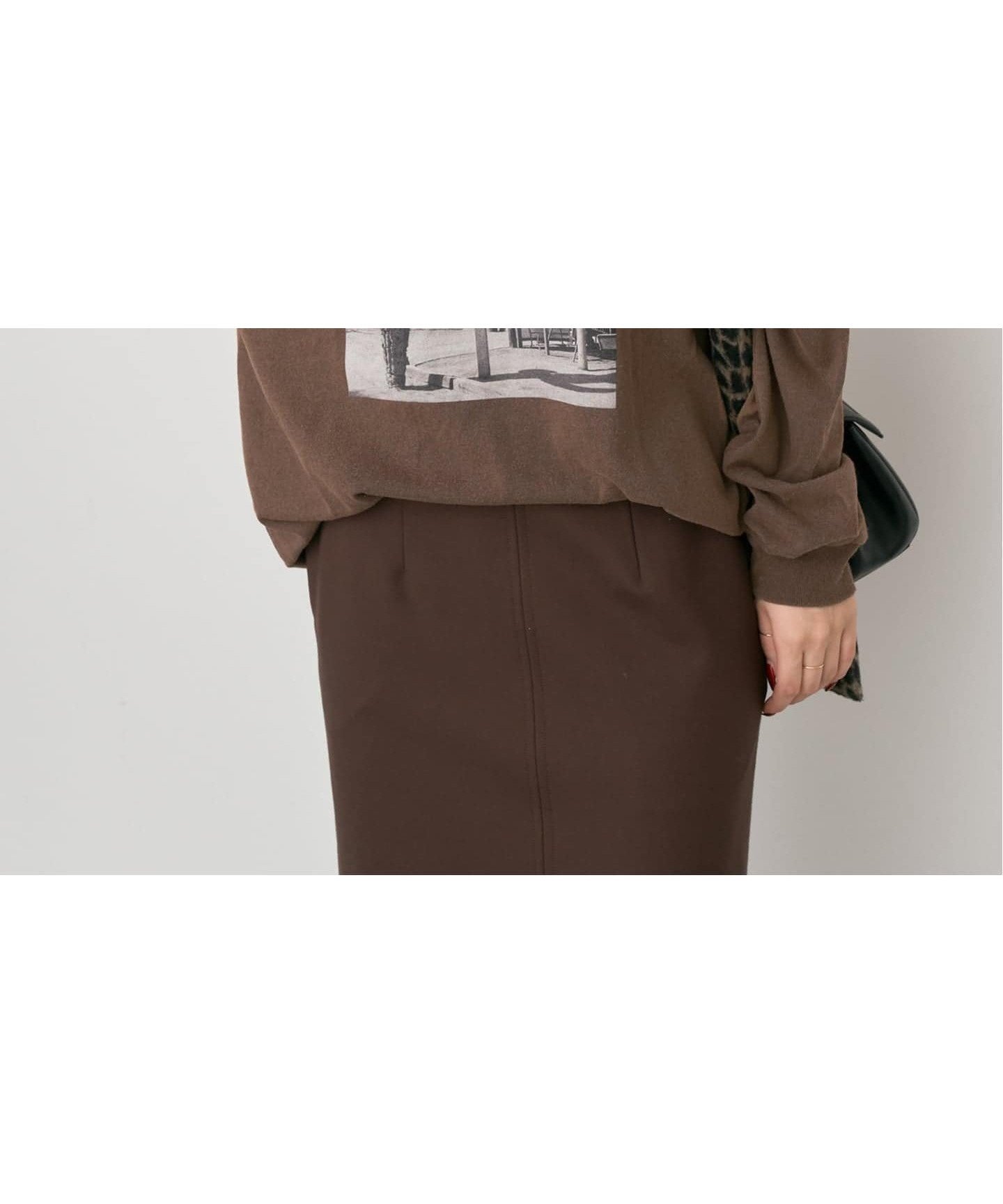 【スピック&スパン/Spick & Span】のJ.J.Mercer / ジェイジェイマーサー LONG SLEEVE Tシャツ インテリア・キッズ・メンズ・レディースファッション・服の通販 founy(ファニー) 　ファッション　Fashion　レディースファッション　Fashion for Women　トップス・カットソー　Cut & Sew Tops　シャツ・ブラウス・オフィスカジュアル　Elegant Blouses & Button-Ups　ロングTシャツ・Tシャツ　Longline T-Shirts & Tees　インナー　Innerwear　ヴィンテージ　Vintage Style　カリフォルニア　California, Cali Style　カーディガン　Cardigan, Knitwear　グラフィック　Graphic, Graphic Design　コレクション　Collection, Seasonal Line　プリント　Print, Printed Pattern　ミックス　Mix, Mixed Style　夏　Summer　ブラウン|ID: prp329100004833911 ipo3291000000035204807