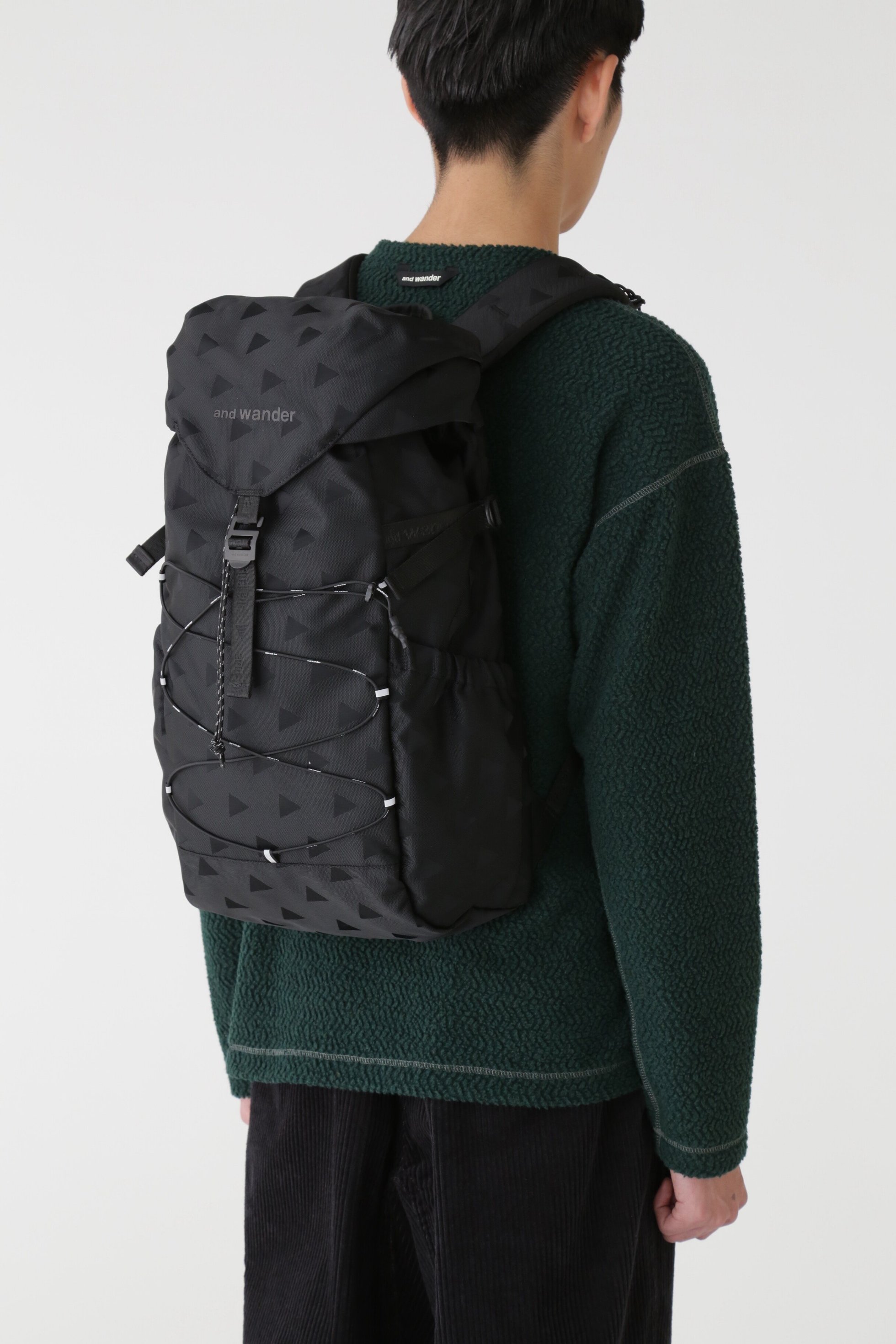 【アンドワンダー/and wander】のtriangle JQ backpack 人気、トレンドファッション・服の通販 founy(ファニー) 　ファッション　Fashion　レディースファッション　Fashion for Women　ポケット　Pocket, Pocket Detail　抗菌　Antibacterial, Bacteria-Resistant　日本製　Made In Japan　 other-1|ID: prp329100004833922 ipo3291000000035204927