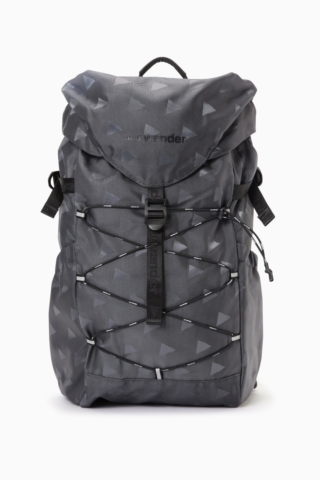 【アンドワンダー/and wander】のtriangle JQ backpack インテリア・キッズ・メンズ・レディースファッション・服の通販 founy(ファニー) 　ファッション　Fashion　レディースファッション　Fashion for Women　ポケット　Pocket, Pocket Detail　抗菌　Antibacterial, Bacteria-Resistant　日本製　Made In Japan　gray|ID: prp329100004833922 ipo3291000000035204931