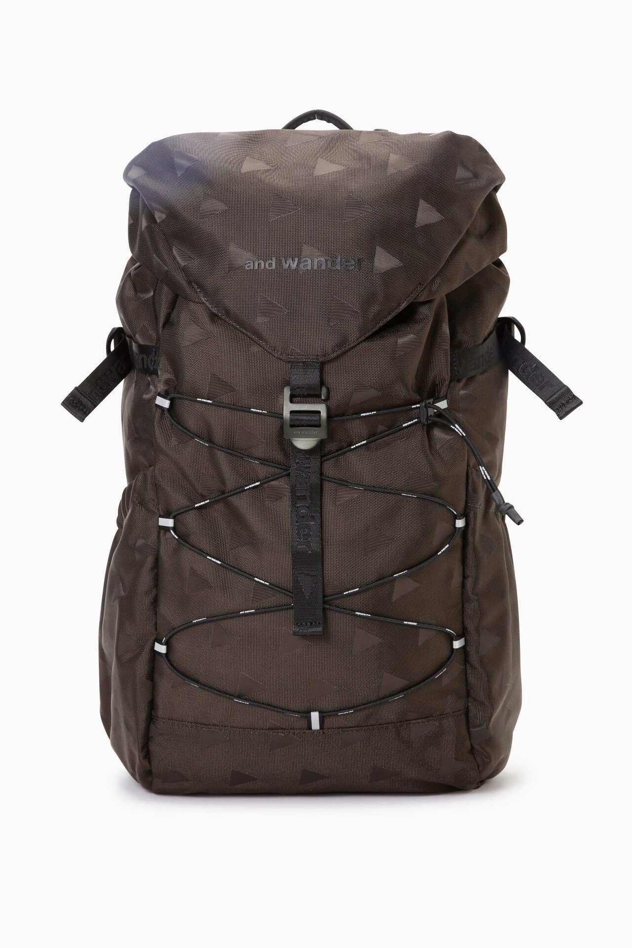 【アンドワンダー/and wander】のtriangle JQ backpack インテリア・キッズ・メンズ・レディースファッション・服の通販 founy(ファニー) 　ファッション　Fashion　レディースファッション　Fashion for Women　ポケット　Pocket, Pocket Detail　抗菌　Antibacterial, Bacteria-Resistant　日本製　Made In Japan　brown|ID: prp329100004833922 ipo3291000000035204932