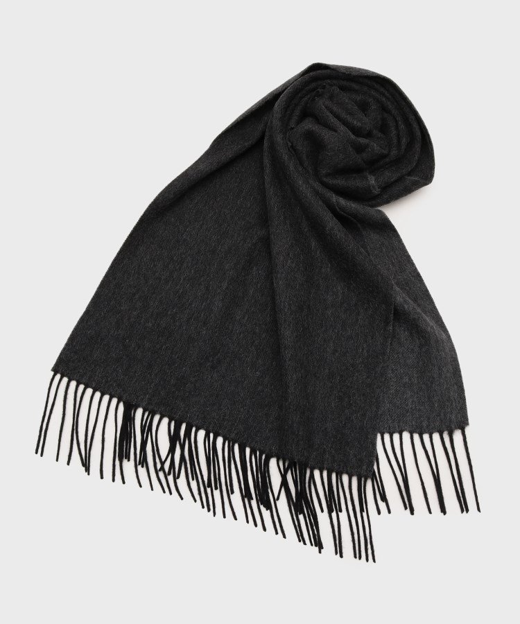 【タケオキクチ/TAKEO KIKUCHI / MEN】の【洗えるベビーカシミヤ】 ベビーカシミヤ無地マフラー インテリア・キッズ・メンズ・レディースファッション・服の通販 founy(ファニー) 　ファッション　Fashion　メンズファッション　Fashion for Men　洗える　Machine Washable　シンプル　Simple, Minimal　スマート　Smart, Elegant　ベビー　Baby, Babywear　マフラー　Scarf, Muffler　無地　Plain, Solid Color　エレガント 上品　Elegant　ブラック|ID: prp329100004833962 ipo3291000000035205633