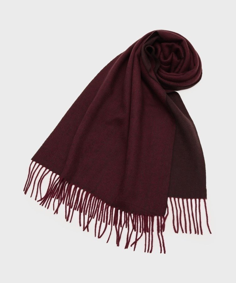 【タケオキクチ/TAKEO KIKUCHI / MEN】の【洗えるベビーカシミヤ】 ベビーカシミヤ無地マフラー インテリア・キッズ・メンズ・レディースファッション・服の通販 founy(ファニー) 　ファッション　Fashion　メンズファッション　Fashion for Men　洗える　Machine Washable　シンプル　Simple, Minimal　スマート　Smart, Elegant　ベビー　Baby, Babywear　マフラー　Scarf, Muffler　無地　Plain, Solid Color　エレガント 上品　Elegant　ボルドー|ID: prp329100004833962 ipo3291000000035205634