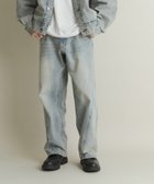 【センスオブプレイス/SENSE OF PLACE by URBAN RESEARCH / MEN】のツイストデニムワイドパンツ 人気、トレンドファッション・服の通販 founy(ファニー) ファッション Fashion メンズファッション Fashion for Men ボトムス Bottoms 2025年 2025 2025-2026秋冬・A/W Autumn/Winter 2025–26 AW25–26 冬 Winter / This Winter おすすめ Recommended / Our Picks シンプル Simple, Minimal スウェット / スエット Sweatshirt, Sweatwear ストレート Straight, Straight Cut セットアップ Set-Up, Coordinated Outfit デニム Denim, Jeans Material フロント Front, Front Design ブルゾン Blouson, Bomber Jacket ルーズ Loose, Oversized ロング Long, Long-Length ヴィンテージ Vintage Style エレガント 上品 Elegant A/W・秋冬 Autumn/Winter thumbnail L.INDIGO|ID: prp329100004833965 ipo3291000000035205743