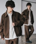 【ロッキーモンロー/Rocky Monroe】のT/M ハリントンジャケット ワイドパンツセットアップ 人気、トレンドファッション・服の通販 founy(ファニー) ファッション Fashion レディースファッション Fashion for Women アウター Coat / Outerwear Collection レディースジャケット・軽アウター Jackets セットアップ Matching Sets レディースパンツ・ボトムス Pants & Trousers / Bottoms シューズ Shoes, Footwear ショート Short, Short Length ジャケット Jacket, Outerwear スリーブ Sleeve, Long Sleeve / Short Sleeve セットアップ Set-Up, Coordinated Outfit テーパード Tapered, Tapered Pants ドローコード Drawcord, Drawstring Cord バランス Balance, Style Balance フィット Fit, Slim Fit ポケット Pocket, Pocket Detail メルトン Melton, Heavy Wool リラックス Relax, Relaxed Fit ロング Long, Long-Length ワイド Wide, Wide Fit 再入荷 Restock / Back in Stock thumbnail ブラウン|ID: prp329100004833992 ipo3291000000035206211
