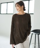 【スタイルデリ/STYLE DELI】のウェーブラインガーゼトップス 人気、トレンドファッション・服の通販 founy(ファニー) ファッション Fashion レディースファッション Fashion for Women トップス・カットソー Cut & Sew Tops インナー Innerwear ウェーブ Wavy Pattern カットソー Cut and Sewn Top シアー Sheer, See-Through シンプル Simple, Minimal ストライプ Stripe, Striped Pattern ストレート Straight, Straight Cut デニム Denim, Jeans Material 人気 Popular, Best Seller 長袖 Long Sleeve, Full Sleeve ハイネック High Neck, Mock Neck バランス Balance, Style Balance フォルム Silhouette, Form 防寒 Cold Protection, Winter-Ready thumbnail カーキブラウン|ID: prp329100004833993 ipo3291000000035206270
