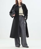 【ジャーナルスタンダード レサージュ/journal standard L'essage】の【別注】Aquascutum*LESSAGE ステンカラーコート 人気、トレンドファッション・服の通販 founy(ファニー) ファッション Fashion レディースファッション Fashion for Women アウター Coat / Outerwear Collection コート・ロングコート・ピーコート Long Coats, Peacoats & More 2026年 2026 おすすめ Recommended / Our Picks シンプル Simple, Minimal スタンド Stand Collar, Upright Stand チェック Check, Plaid, Tartan フラップ Flap, Flap Pocket マニッシュ Mannish, Boyish メンズ Men's, Menswear モダン Modern, Contemporary リラックス Relax, Relaxed Fit 別注 Limited Edition, Custom Order thumbnail ブラック|ID: prp329100004833995 ipo3291000000035206284