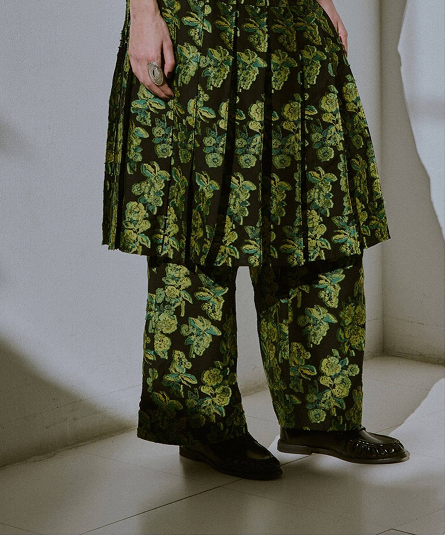 【ジャーナルスタンダード/JOURNAL STANDARD】の別注【TOLIGHT*JOURNALSTANDARD】FLOWER JQ PT 人気、トレンドファッション・服の通販 founy(ファニー) 　ファッション　Fashion　レディースファッション　Fashion for Women　パンツ　Pants & Trousers　春　Spring　カットジャガード　Cut Jacquard　コレクション　Collection, Seasonal Line　シンプル　Simple, Minimal　スマート　Smart, Elegant　フリンジ　Fringe, Tassel　プリント　Print, Printed Pattern　別注　Limited Edition, Custom Order　S/S・春夏　SS, Spring/Summer, Warm Season　夏　Summer　 other-1|ID: prp329100004834019 ipo3291000000035206656