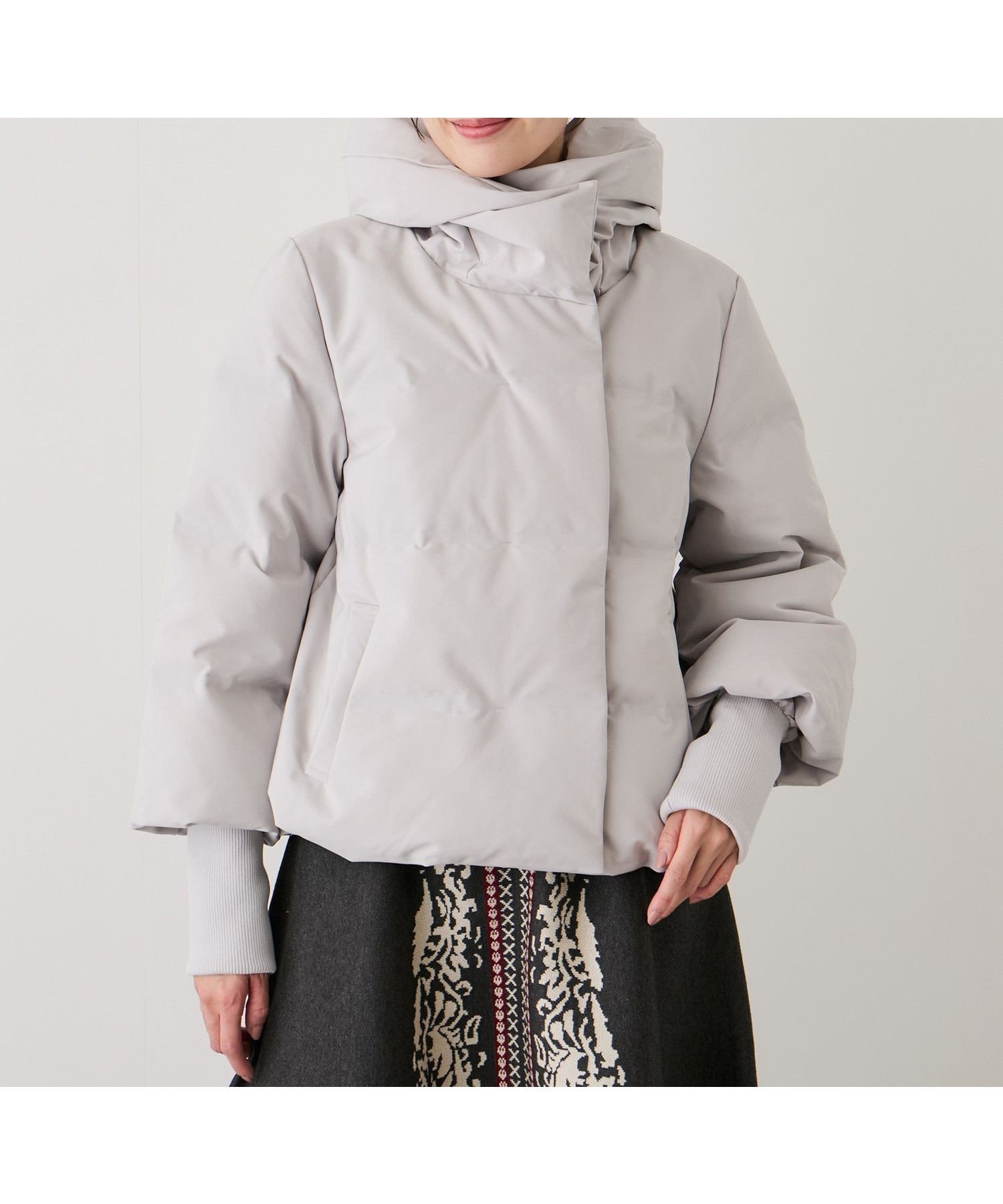 【ジャイロ/JAYRO】の袖口リブシームレスダウン インテリア・キッズ・メンズ・レディースファッション・服の通販 founy(ファニー) ファッション Fashion レディースファッション Fashion for Women トップス・カットソー Cut & Sew Tops アクセサリー Fashion Accessories インナー Innerwear 軽量 Lightweight, Ultra Light ショート Short, Short Length シンプル Simple, Minimal タイトスカート Pencil Skirt, Tight Skirt ダウン Down, Puffer バランス Balance, Style Balance フェザー Feather, Feather Detail フェミニン Feminine, Girly フレア Flare, Flared ポケット Pocket, Pocket Detail 防寒 Cold Protection, Winter-Ready ワイド Wide, Wide Fit A/W・秋冬 Autumn/Winter おすすめ Recommended / Our Picks エレガント 上品 Elegant グレー(07)|ID: prp329100004834033 ipo3291000000035206829