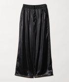 【ビューティ&ユース ユナイテッドアローズ/BEAUTY&YOUTH / UNITED ARROWS】のチンツゴム ワイドパンツ ウォッシャブル 人気、トレンドファッション・服の通販 founy(ファニー) ファッション Fashion レディースファッション Fashion for Women パンツ Pants & Trousers ウォッシャブル Machine Washable ヴィンテージ Vintage Style サテン Satin, Glossy Fabric スウェット / スエット Sweatshirt, Sweatwear ドローコード Drawcord, Drawstring Cord リラックス Relax, Relaxed Fit ワイド Wide, Wide Fit おすすめ Recommended / Our Picks thumbnail BLACK|ID: prp329100004834036 ipo3291000000035206873