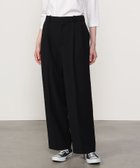 【ビショップ/Bshop】のツータックストレートパンツ WOMEN 人気、トレンドファッション・服の通販 founy(ファニー) ファッション Fashion レディースファッション Fashion for Women パンツ Pants & Trousers アウトドア Outdoor Clothing シンプル Simple, Minimal ストレッチ Stretch, Stretchy Fabric ストレート Straight, Straight Cut スピンドル Spindle, Drawcord フォルム Silhouette, Form プレミアム Premium, High-End ポケット Pocket, Pocket Detail ループ Loop, Loop Knit ワイド Wide, Wide Fit エレガント 上品 Elegant thumbnail BLACK|ID: prp329100004834047 ipo3291000000035207027