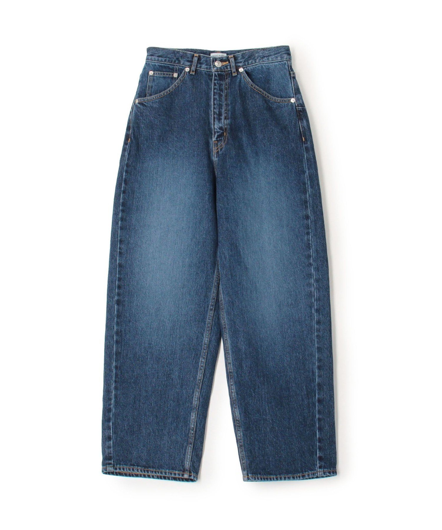 【トゥモローランド/TOMORROWLAND】のコットンデニム コクーンテーパードパンツ インテリア・キッズ・メンズ・レディースファッション・服の通販 founy(ファニー) 　ファッション　Fashion　レディースファッション　Fashion for Women　パンツ　Pants & Trousers　ショート　Short, Short Length　ストレート　Straight, Straight Cut　デニム　Denim, Jeans Material　トレンド　Trend, Trending Now　バランス　Balance, Style Balance　ルーズ　Loose, Oversized　2025年　2025　2025春夏・S/S　Spring/Summer 2025 SS25　67 ダークブルー|ID: prp329100004834049 ipo3291000000035207054