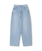 【トゥモローランド/TOMORROWLAND】のコットンデニム コクーンテーパードパンツ 人気、トレンドファッション・服の通販 founy(ファニー) ファッション Fashion レディースファッション Fashion for Women パンツ Pants & Trousers ショート Short, Short Length ストレート Straight, Straight Cut デニム Denim, Jeans Material トレンド Trend, Trending Now バランス Balance, Style Balance ルーズ Loose, Oversized 2025年 2025 2025春夏・S/S Spring/Summer 2025 SS25 thumbnail 63 ライトブルー|ID: prp329100004834049 ipo3291000000035207055