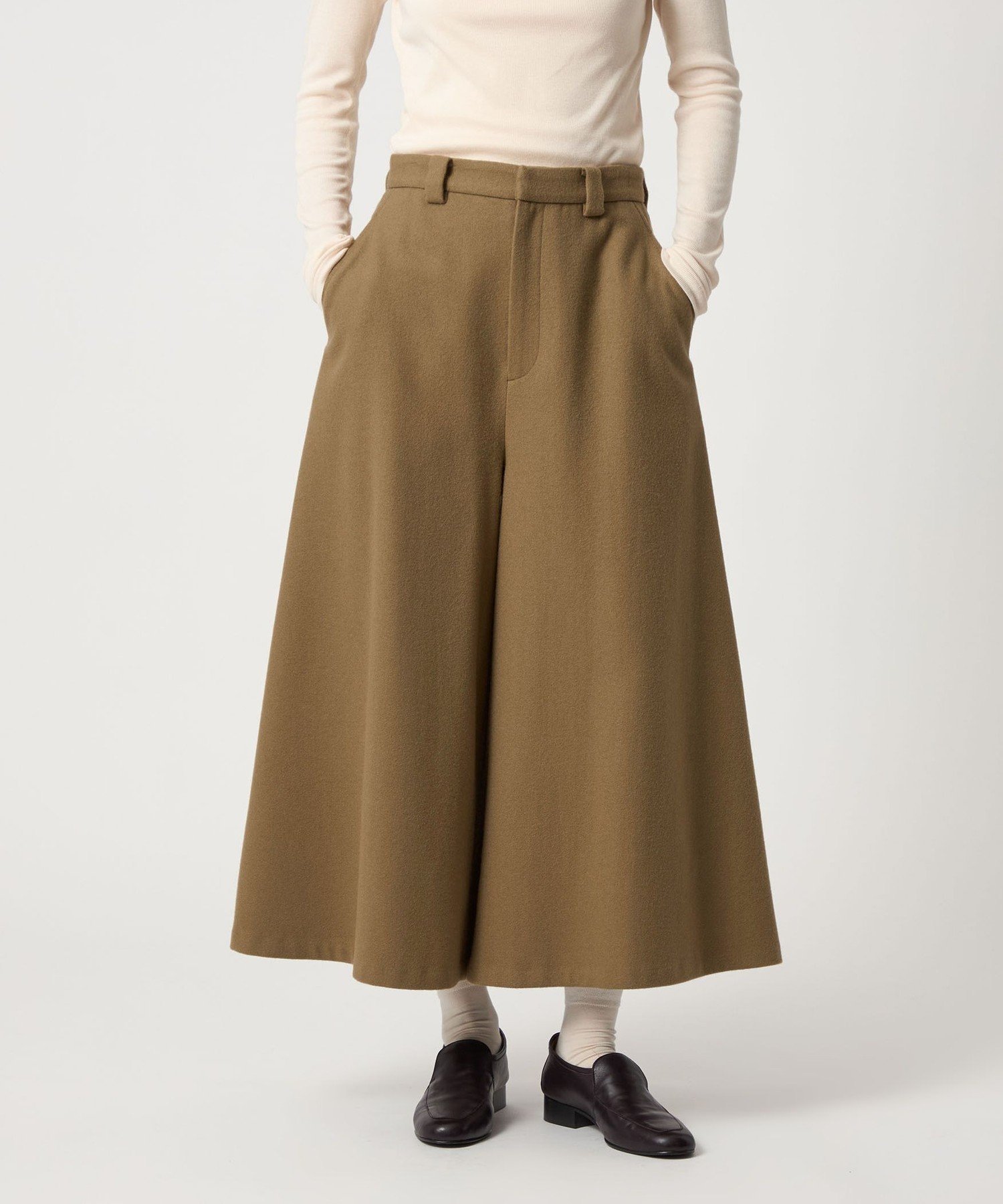 【ビューティ&ユース ユナイテッドアローズ/BEAUTY&YOUTH / UNITED ARROWS】のSteven Alan ガウチョ パンツ インテリア・キッズ・メンズ・レディースファッション・服の通販 founy(ファニー) 　ファッション　Fashion　レディースファッション　Fashion for Women　パンツ　Pants & Trousers　おすすめ　Recommended / Our Picks　ガウチョ　Gaucho　ガウチョパンツ　Gaucho Pants, Culottes　クラシカル　Classical, Vintage-Inspired　ジャケット　Jacket, Outerwear　セットアップ　Set-Up, Coordinated Outfit　BEIGE|ID: prp329100004834055 ipo3291000000035207107