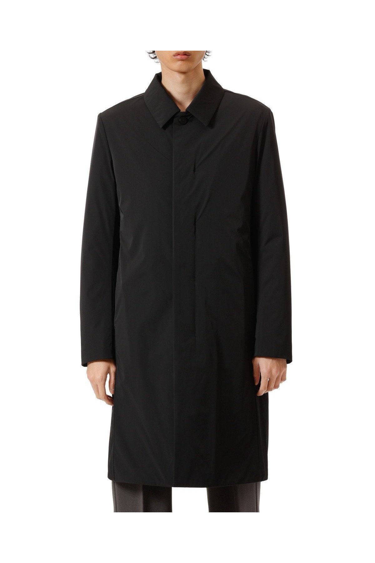 【アタッチメント/ATTACHMENT / MEN】のナイロン2レイヤーストレッチ パディングバルマカーンコート インテリア・キッズ・メンズ・レディースファッション・服の通販 founy(ファニー) 　ファッション　Fashion　メンズファッション　Fashion for Men　ストレッチ　Stretch, Stretchy Fabric　セットアップ　Set-Up, Coordinated Outfit　ビジネス 仕事 通勤　Business / Work / Commuting　BLACK|ID: prp329100004834070 ipo3291000000035207338