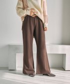 【レプシィム ローリーズファーム/LEPSIM LOWRYS FARM】のライトスウェットフレアパンツ 人気、トレンドファッション・服の通販 founy(ファニー) ファッション Fashion レディースファッション Fashion for Women パンツ Pants & Trousers おすすめ Recommended / Our Picks シューズ Shoes, Footwear スニーカー Sneakers, Trainers チュニック Tunic, Long Top パジャマ Pajamas, Sleepwear フレア Flare, Flared thumbnail ブラウン56|ID: prp329100004834074 ipo3291000000035207400