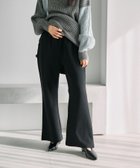 【レプシィム ローリーズファーム/LEPSIM LOWRYS FARM】のライトスウェットフレアパンツ 人気、トレンドファッション・服の通販 founy(ファニー) ファッション Fashion レディースファッション Fashion for Women パンツ Pants & Trousers おすすめ Recommended / Our Picks シューズ Shoes, Footwear スニーカー Sneakers, Trainers チュニック Tunic, Long Top パジャマ Pajamas, Sleepwear フレア Flare, Flared thumbnail ブラック09|ID: prp329100004834074 ipo3291000000035207402