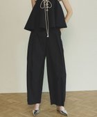 【メゾンスペシャル/MAISON SPECIAL】のWaist Pleats Cocoon Pants 人気、トレンドファッション・服の通販 founy(ファニー) ファッション Fashion レディースファッション Fashion for Women パンツ Pants & Trousers シンプル Simple, Minimal プリーツ Pleats, Pleated 夏 Summer thumbnail BLK|ID: prp329100004834075 ipo3291000000035207409