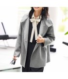 【ニューヨーカー/NEWYORKER】のウールナイロンリバー スタンドショートコート 人気、トレンドファッション・服の通販 founy(ファニー) ファッション Fashion レディースファッション Fashion for Women アウター Coat / Outerwear Collection コート・ロングコート・ピーコート Long Coats, Peacoats & More ショート Short, Short Length スタンド Stand Collar, Upright Stand ダブル Double, Double-Breasted ポケット Pocket, Pocket Detail ミドル Middle Length, Mid Height A/W・秋冬 Autumn/Winter ビジネス 仕事 通勤 Business / Work / Commuting thumbnail グレー|ID: prp329100004834077 ipo3291000000035207447