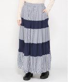 【ゴム/gomme】のブロードリブスカート 人気、トレンドファッション・服の通販 founy(ファニー) ファッション Fashion レディースファッション Fashion for Women スカート Skirts ストライプ Stripe, Striped Pattern テレコ Ribbed, Rib Stitch ブロード Broadcloth, Fine Cotton ポケット Pocket, Pocket Detail ロング Long, Long-Length thumbnail ネイビー|ID: prp329100004834094 ipo3291000000035207661