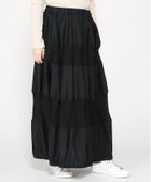 【ゴム/gomme】のブロードリブスカート 人気、トレンドファッション・服の通販 founy(ファニー) ファッション Fashion レディースファッション Fashion for Women スカート Skirts ストライプ Stripe, Striped Pattern テレコ Ribbed, Rib Stitch ブロード Broadcloth, Fine Cotton ポケット Pocket, Pocket Detail ロング Long, Long-Length thumbnail 黒|ID: prp329100004834094 ipo3291000000035207662