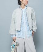 【アーバンリサーチ ロッソ/URBAN RESEARCH ROSSO】のツイードショートジャケット 人気、トレンドファッション・服の通販 founy(ファニー) ファッション Fashion レディースファッション Fashion for Women アウター Coat / Outerwear Collection レディースジャケット・軽アウター Jackets 2026年 2026 おすすめ Recommended / Our Picks キュプラ Cupro, Eco Fabric ショート Short, Short Length ジャケット Jacket, Outerwear ダウン Down, Puffer ツイード Twill, Twill Weave デニム Denim, Jeans Material トレンド Trend, Trending Now バランス Balance, Style Balance 夏 Summer S/S・春夏 SS, Spring/Summer, Warm Season thumbnail オフホワイト|ID: prp329100004834102 ipo3291000000035207733