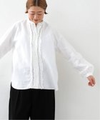 【ジャーナルスタンダード ラックス/journal standard luxe】の《追加 》CLシャンブレー フリルブラウス 人気、トレンドファッション・服の通販 founy(ファニー) ファッション Fashion レディースファッション Fashion for Women トップス・カットソー Cut & Sew Tops シャツ・ブラウス・オフィスカジュアル Elegant Blouses & Button-Ups 2025年 2025 2025-2026秋冬・A/W Autumn/Winter 2025–26 AW25–26 ギャザー Gathered, Ruffled シャンブレー Chambray, Denim-Like Fabric スマート Smart, Elegant フリル Frill, Ruffle リネン Linen, Linen Fabric thumbnail ホワイト|ID: prp329100004834122 ipo3291000000035207963