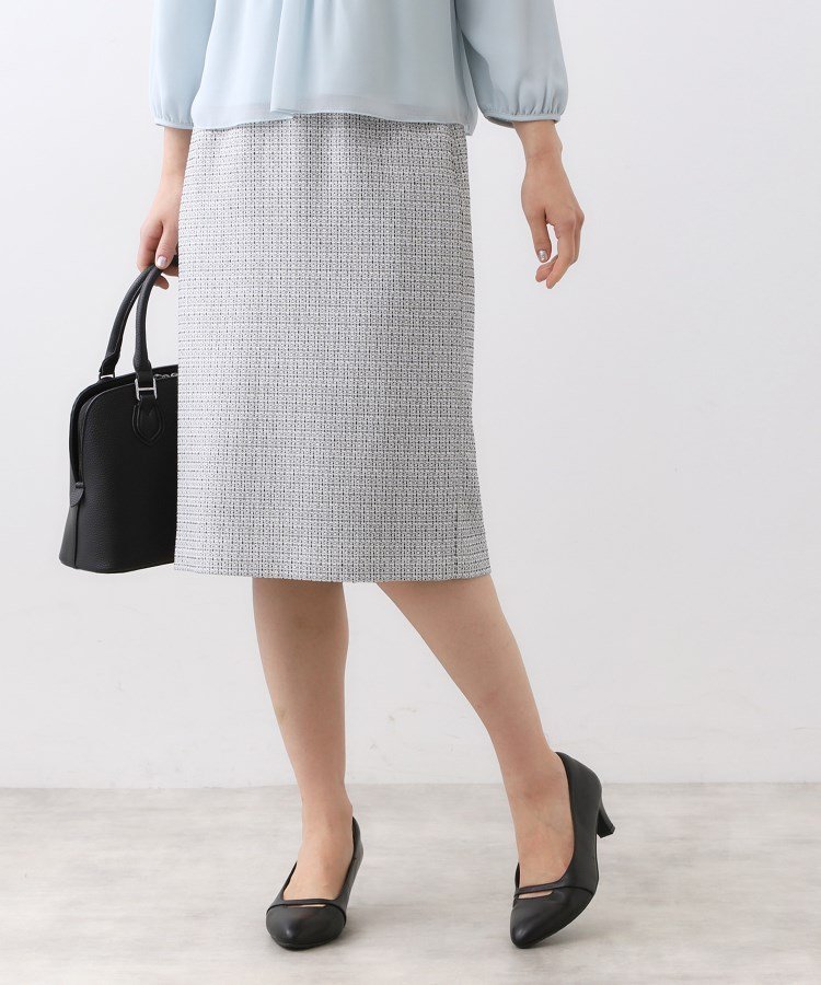 【リフレクト/Reflect】の【フォーマル/入卒/セットアップ可】ツイードスカート インテリア・キッズ・メンズ・レディースファッション・服の通販 founy(ファニー) 　ファッション　Fashion　レディースファッション　Fashion for Women　セットアップ　Matching Sets　スカート・ミニ/ミディ/マキシ　Skirts / Mini, Midi & Maxi Skirts　コンパクト　Compact, Small Size　シンプル　Simple, Minimal　ジャケット　Jacket, Outerwear　ストレッチ　Stretch, Stretchy Fabric　スマート　Smart, Elegant　セットアップ　Set-Up, Coordinated Outfit　タイトスカート　Pencil Skirt, Tight Skirt　ツイード　Twill, Twill Weave　フォーマル　Formal, Dressy　ポケット　Pocket, Pocket Detail　オフホワイト|ID: prp329100004834133 ipo3291000000035208077