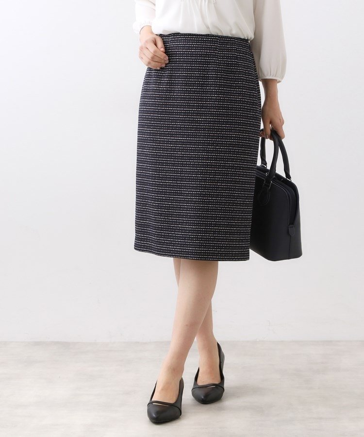 【リフレクト/Reflect】の【フォーマル/入卒/セットアップ可】ツイードスカート インテリア・キッズ・メンズ・レディースファッション・服の通販 founy(ファニー) 　ファッション　Fashion　レディースファッション　Fashion for Women　セットアップ　Matching Sets　スカート・ミニ/ミディ/マキシ　Skirts / Mini, Midi & Maxi Skirts　コンパクト　Compact, Small Size　シンプル　Simple, Minimal　ジャケット　Jacket, Outerwear　ストレッチ　Stretch, Stretchy Fabric　スマート　Smart, Elegant　セットアップ　Set-Up, Coordinated Outfit　タイトスカート　Pencil Skirt, Tight Skirt　ツイード　Twill, Twill Weave　フォーマル　Formal, Dressy　ポケット　Pocket, Pocket Detail　ネイビー|ID: prp329100004834133 ipo3291000000035208079