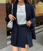 【ジュノア/JUNOAH】のジャケット+ミニスカートセットアップ 人気、トレンドファッション・服の通販 founy(ファニー) ファッション Fashion レディースファッション Fashion for Women アウター Coat / Outerwear Collection レディースジャケット・軽アウター Jackets セットアップ Matching Sets スカート・ミニ/ミディ/マキシ Skirts / Mini, Midi & Maxi Skirts スカート Skirts ミニスカート Mini Skirts ジャケット Jacket, Outerwear セットアップ Set-Up, Coordinated Outfit ミニスカート Mini Skirt, Short Skirt thumbnail ネイビー|ID: prp329100004834138 ipo3291000000035208129