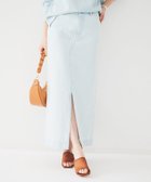 【アンタイトル/UNTITLED】のセミタイトデニムスカート 人気、トレンドファッション・服の通販 founy(ファニー) ファッション Fashion レディースファッション Fashion for Women スカート Skirts デニムスカート・カジュアルスカート Denim Skirts シンプル Simple, Minimal スマート Smart, Elegant スリット Slit, Slit Detail デニム Denim, Jeans Material バランス Balance, Style Balance フロント Front, Front Design ブリーチ Bleach, Washed Finish ベーシック Basic, Essential ポケット Pocket, Pocket Detail マキシ Maxi, Full Length リメイク Remake, Reconstructed ヴィンテージ Vintage Style thumbnail サックスブルー|ID: prp329100004834142 ipo3291000000035208164
