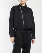 【ゴム/gomme】のジップブラウス 人気、トレンドファッション・服の通販 founy(ファニー) ファッション Fashion レディースファッション Fashion for Women トップス・カットソー Cut & Sew Tops シャツ・ブラウス・オフィスカジュアル Elegant Blouses & Button-Ups インナー Innerwear シンプル Simple, Minimal ジップ Zip, Zipper ストライプ Stripe, Striped Pattern フロント Front, Front Design 無地 Plain, Solid Color thumbnail 黒|ID: prp329100004834147 ipo3291000000035208228