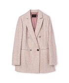 【トゥモローランド/TOMORROWLAND】のファンシーテープ ダブルブレストジャケット 人気、トレンドファッション・服の通販 founy(ファニー) ファッション Fashion レディースファッション Fashion for Women アウター Coat / Outerwear Collection レディースジャケット・軽アウター Jackets イエロー Yellow 春 Spring ジャケット Jacket, Outerwear ストレッチ Stretch, Stretchy Fabric ダウン Down, Puffer ダブル Double, Double-Breasted ツイード Twill, Twill Weave デニム Denim, Jeans Material マニッシュ Mannish, Boyish おすすめ Recommended / Our Picks セレモニー Ceremony 入学式 Entrance Ceremony thumbnail 34 ピンク系|ID: prp329100004834158 ipo3291000000035208395