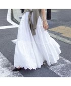 【ノーリーズ/NOLLEY'S】の【MAQWEL/マクウェル】《セットアップ対応》ウォッシャブルエンブロイダリーレーススカート 人気、トレンドファッション・服の通販 founy(ファニー) ファッション Fashion レディースファッション Fashion for Women セットアップ Matching Sets スカート・ミニ/ミディ/マキシ Skirts / Mini, Midi & Maxi Skirts セットアップ Set-Up, Coordinated Outfit ドローコード Drawcord, Drawstring Cord ロング Long, Long-Length おすすめ Recommended / Our Picks 2025年 2025 2025-2026秋冬・A/W Autumn/Winter 2025–26 AW25–26 thumbnail オフホワイト|ID: prp329100004834159 ipo3291000000035208448