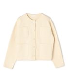 【トゥモローランド/TOMORROWLAND】のコットンポリエステルダブルフェイス 4ポケットカーディガン 人気、トレンドファッション・服の通販 founy(ファニー) ファッション Fashion レディースファッション Fashion for Women トップス・カットソー Cut & Sew Tops カーディガン・羽織り Layered Style Cardigans おすすめ Recommended / Our Picks カーディガン Cardigan, Knitwear コンパクト Compact, Small Size ジャケット Jacket, Outerwear セレモニー Ceremony ダウン Down, Puffer デニム Denim, Jeans Material フロント Front, Front Design ポケット Pocket, Pocket Detail メタル Metal, Metal Parts 入学式 Entrance Ceremony thumbnail 11 ホワイト|ID: prp329100004834174 ipo3291000000035208813