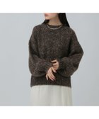 【レプシィム ローリーズファーム/LEPSIM LOWRYS FARM】の3ゲージMIXざっくりニットプルオーバー 人気、トレンドファッション・服の通販 founy(ファニー) ファッション Fashion レディースファッション Fashion for Women トップス・カットソー Cut & Sew Tops ニット Knit Tops & Sweaters カジュアルプルオーバー・ニットトップス Pullovers & Knit Tops / Casual Pullovers ハイネック High Neck, Mock Neck ミックス Mix, Mixed Style ワイド Wide, Wide Fit ヴィンテージ Vintage Style thumbnail ブラウン58|ID: prp329100004834201 ipo3291000000035209418