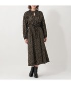 【アフタヌーンティー リビング/Afternoon Tea LIVING】のシャーリングワンピース/リバティプリント 人気、トレンドファッション・服の通販 founy(ファニー) ファッション Fashion レディースファッション Fashion for Women ワンピース Dresses エレガント 上品 Elegant シャーリング Shirring, Ruched ブロード Broadcloth, Fine Cotton ポケット Pocket, Pocket Detail リボン Ribbon, Bow 別注 Limited Edition, Custom Order thumbnail ブラック|ID: prp329100004834208 ipo3291000000035209507