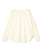 【トゥモローランド/TOMORROWLAND】のニットコンビネーション ボートネックプルオーバー 人気、トレンドファッション・服の通販 founy(ファニー) ファッション Fashion レディースファッション Fashion for Women トップス・カットソー Cut & Sew Tops ニット Knit Tops & Sweaters カジュアルプルオーバー・ニットトップス Pullovers & Knit Tops / Casual Pullovers フェルト Felt, Felt Fabric リラックス Relax, Relaxed Fit 定番 Standard, Basic Item thumbnail 11 ホワイト|ID: prp329100004834209 ipo3291000000035209511