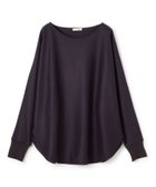 【トゥモローランド/TOMORROWLAND】のニットコンビネーション ボートネックプルオーバー 人気、トレンドファッション・服の通販 founy(ファニー) ファッション Fashion レディースファッション Fashion for Women トップス・カットソー Cut & Sew Tops ニット Knit Tops & Sweaters カジュアルプルオーバー・ニットトップス Pullovers & Knit Tops / Casual Pullovers フェルト Felt, Felt Fabric リラックス Relax, Relaxed Fit 定番 Standard, Basic Item thumbnail 75 パープル|ID: prp329100004834209 ipo3291000000035209517