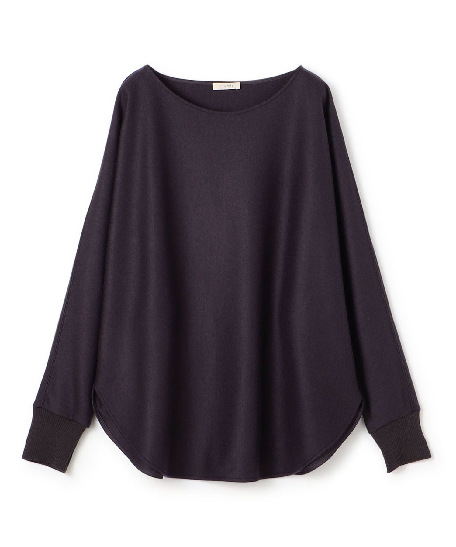 【トゥモローランド/TOMORROWLAND】のニットコンビネーション ボートネックプルオーバー インテリア・キッズ・メンズ・レディースファッション・服の通販 founy(ファニー) 　ファッション　Fashion　レディースファッション　Fashion for Women　トップス・カットソー　Cut & Sew Tops　ニット　Knit Tops & Sweaters　カジュアルプルオーバー・ニットトップス　Pullovers & Knit Tops / Casual Pullovers　フェルト　Felt, Felt Fabric　リラックス　Relax, Relaxed Fit　定番　Standard, Basic Item　75 パープル|ID: prp329100004834209 ipo3291000000035209517