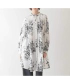 【ヒロコビス/HIROKO BIS】のアートプリントタックデザインブラウス /洗える 人気、トレンドファッション・服の通販 founy(ファニー) ファッション Fashion レディースファッション Fashion for Women トップス・カットソー Cut & Sew Tops シャツ・ブラウス・オフィスカジュアル Elegant Blouses & Button-Ups おすすめ Recommended / Our Picks エレガント 上品 Elegant モチーフ Motif, Design Theme モノトーン Monotone, Black and White 洗える Machine Washable thumbnail ホワイト|ID: prp329100004834216 ipo3291000000035209578